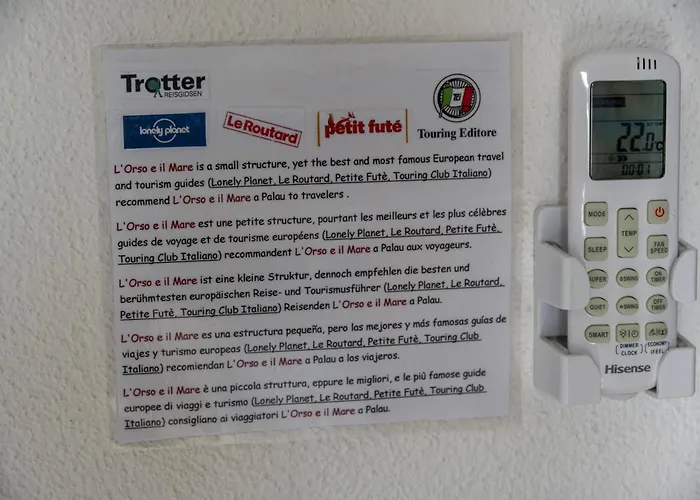 住宿加早餐酒店 L'orso E Il Mare (adults Only) 帕劳